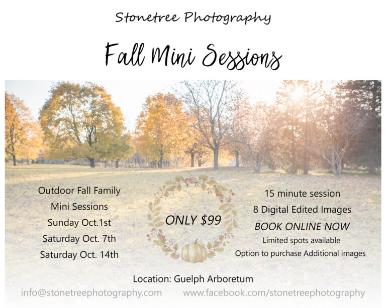 Fall Mini Sessions – 2023